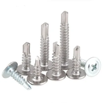 303 stainless steel 8*3/4 hexagon socket button head self tapping drilling screw for color steel roofing