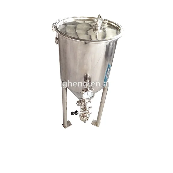 China good price 30l 50l stainless steel conical fermenter for sale