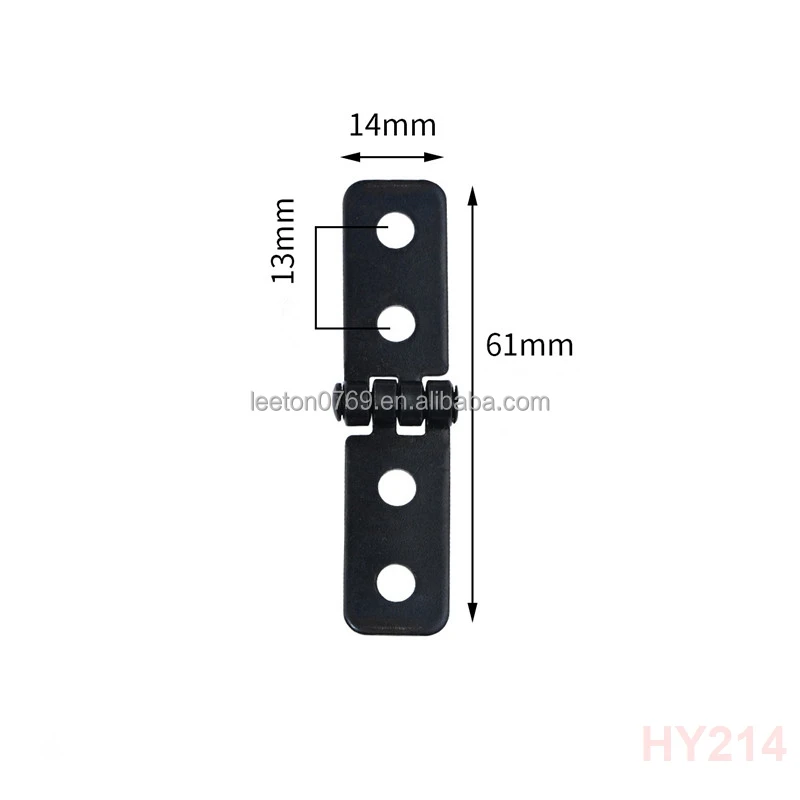 Factory supply 61 x 14 x 1.4mm metal flap butt hinge for table