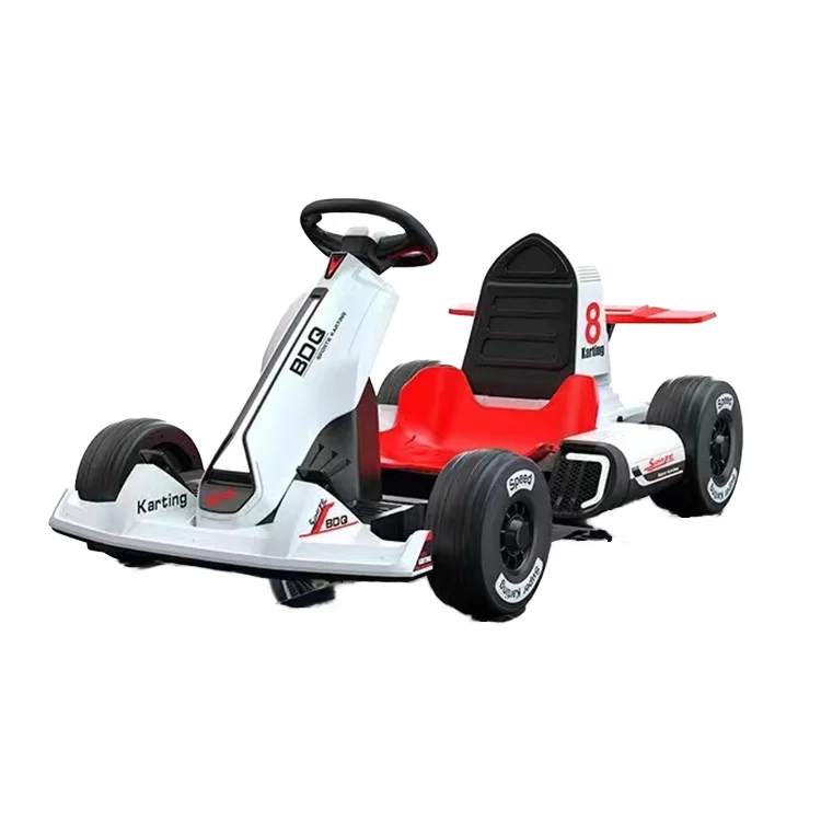 F высокое качество 550 Вт Электрический Go Karts Детский многофункциональный 20 см регулируемый корпус USB MP3 12 В педаль колеса игрушечный автомобиль новый От 5 до 7 лет