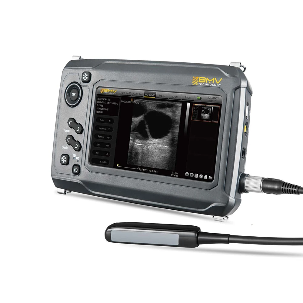 Best Vet Ultrasound Scanner S6 for Cattle Horse Camel Rectal Probe USG Animal Sonar Machine