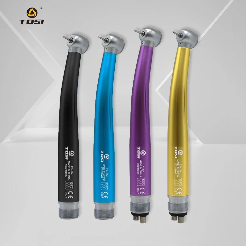 Хит продаж, стоматологические наконечники, красочный внешний вид, светодиодное стоматологическое оборудование, хирургические инструменты, трехточечные струйные стоматологические изделия