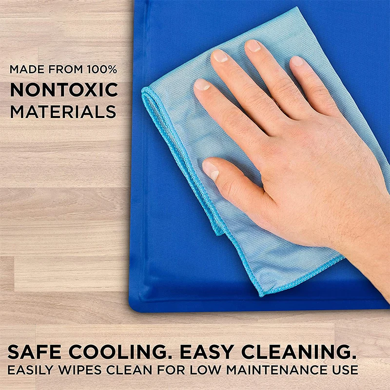 Pet Cool Mat Bed Pet Cold Gel Pad Heat Relief Summer Soft Dog Cooling Mat Cool Down Pet Ice Pad Mattress Cat Cooling Mat