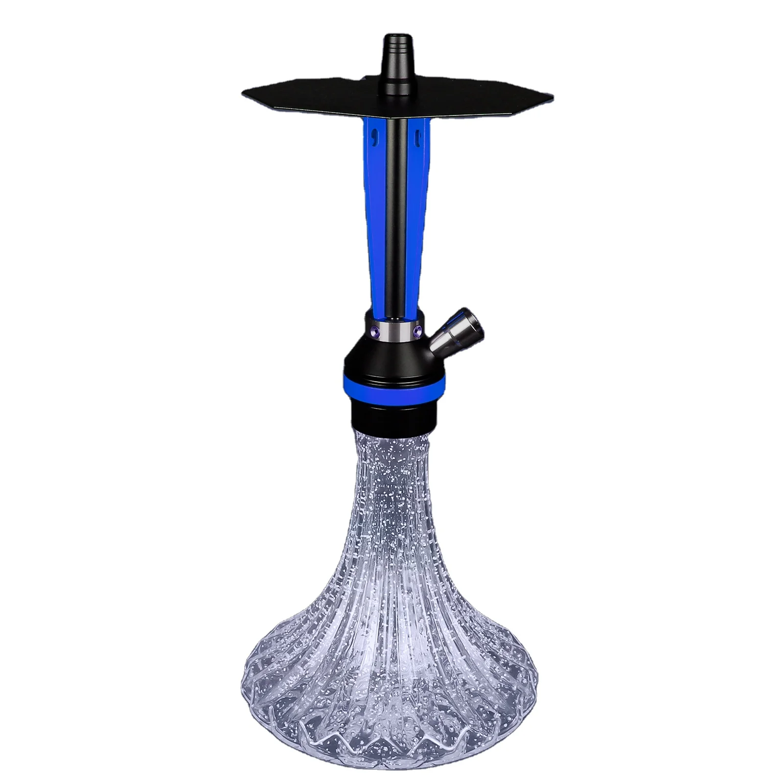 Factory hookah price for medium size wholesale glass smoking shisha nargile Portable Tobacco Wookah Shisha