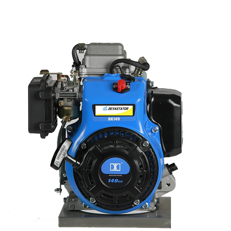 2.8HP 3.7HP 1 цилиндровый 4-тактный 149F с воздушным охлаждением бензиновый