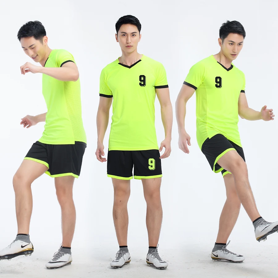 Lidong custom sublimated football uniforms adult and children football uniform set