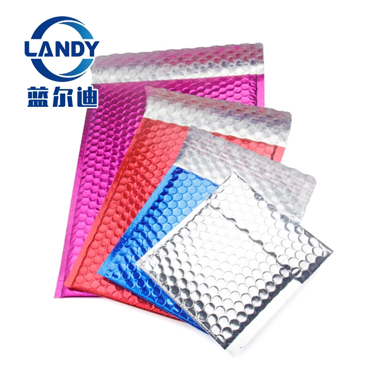 Bubble Film Wrap Plastic Envelope Rose Gold,Curious Metallic Envelopes Custom Rose Gold Metallic Bubble Mailer