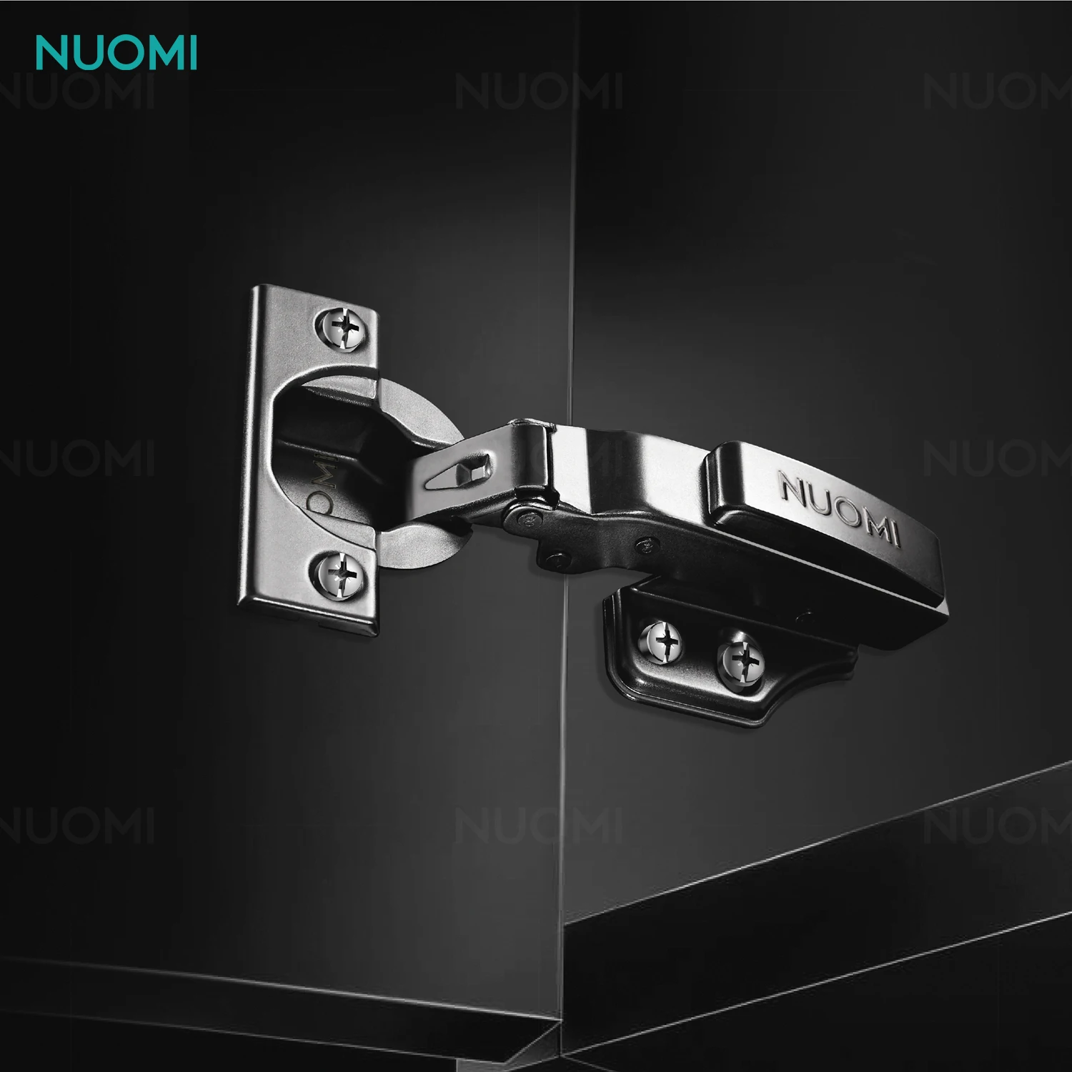 NUOMI Aluminium Door Hinge Soft Close Heavy Duty Hinge Hydraulic Concealed Furniture Hardware Cabinets Hinges