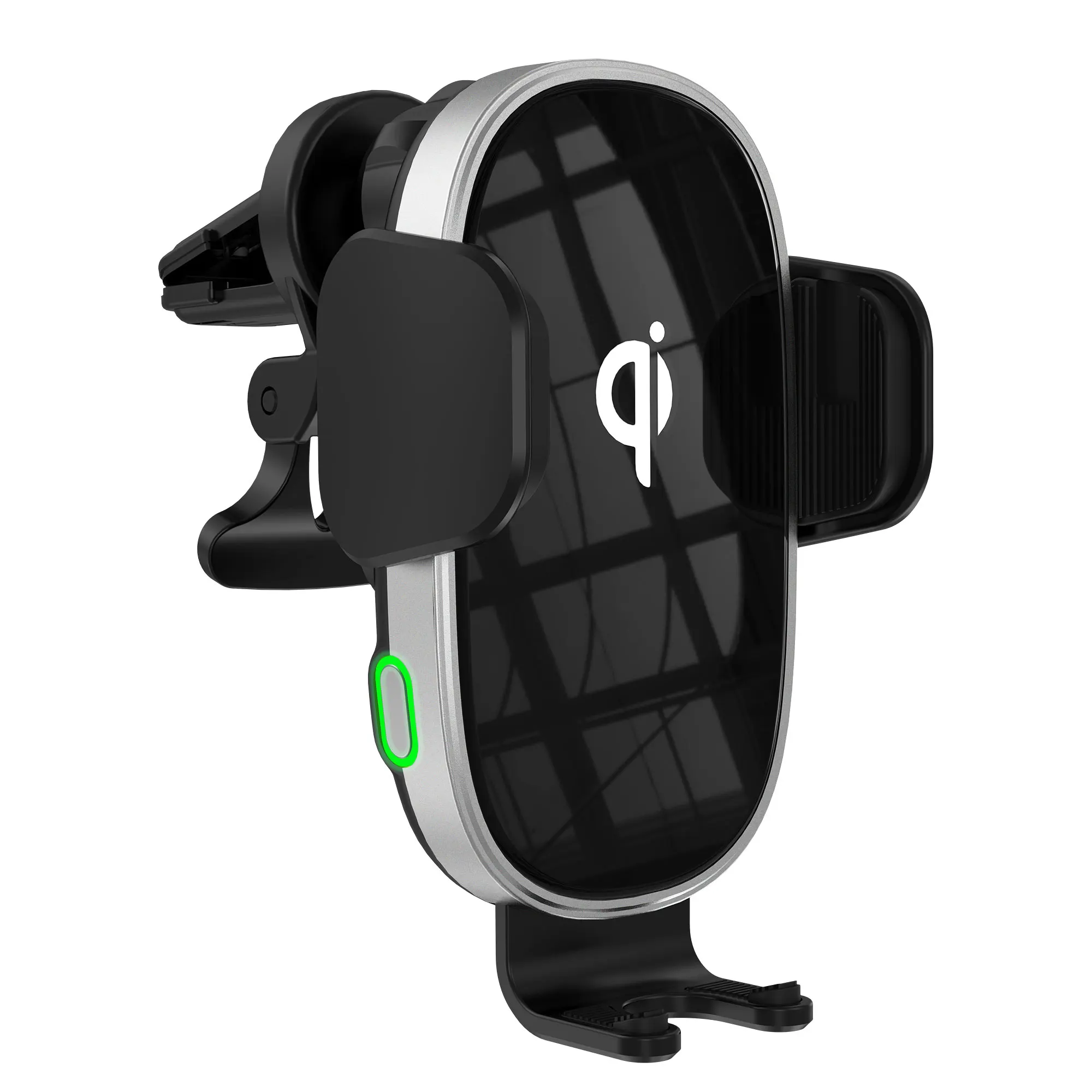 15W 10W 7.5W Qi CE FCC Rosh wireless car charger smart holder automatic clamping for HUAWEI