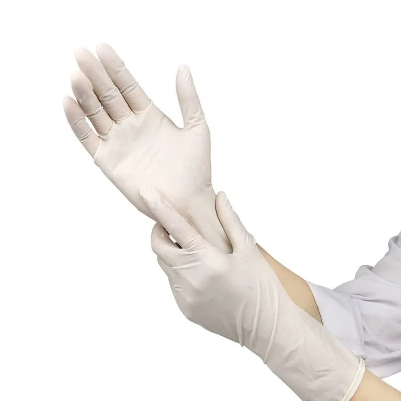 Factory Price Wholesale Box guantes Supplier Household White Medical Powder Free Latex Examination guantes