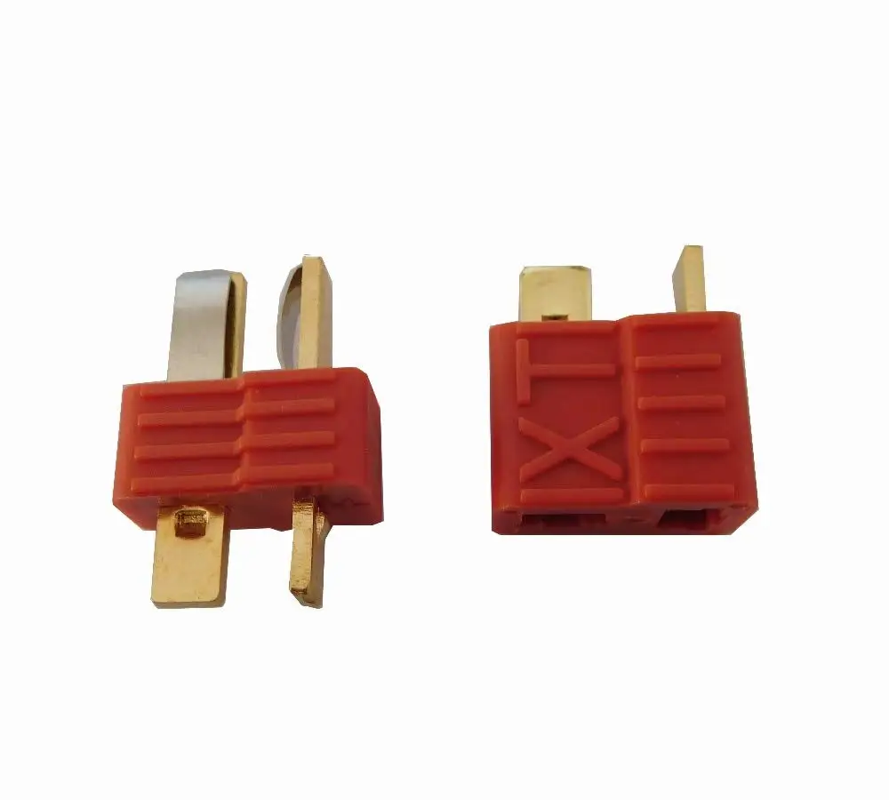 
Model Aircraft Parts Antiskid T Plug Connector Male And Female Accessories Connector 