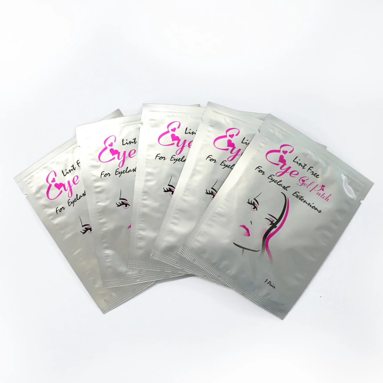 Gel Pads Eyelash Extensions Classic Lint Free Mini Pad Adhesive Mask Training Eye Patches