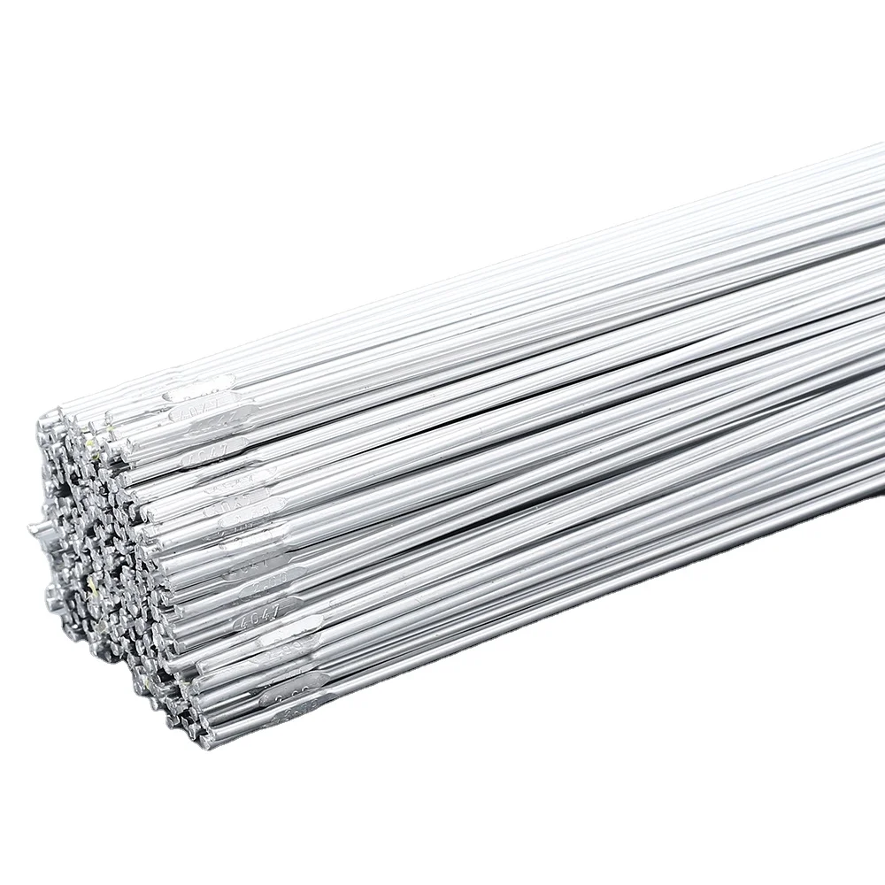 Китайская фабрика по производству Высоко Качественный силиконовый 12% 3,2 мм x 1000 мм длина ER4047 алюминий со сварочными электродами и TIg сварочная проволока er 4047