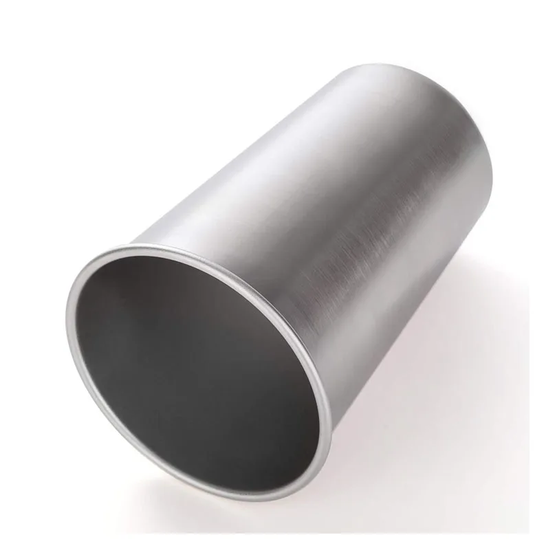 reusable cup Single Wall Stainless Steel Pint Cups 12OZ tumbler  16oz beer tumbler for Kids Cups With Silicone Lids & Sleeves
