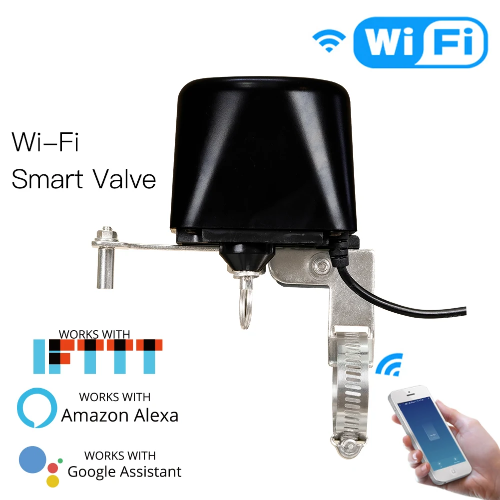 Умный Wi-Fi контроллер клапана Smart Life APP Tuya пульт дистанционного управления домашней автоматизацией