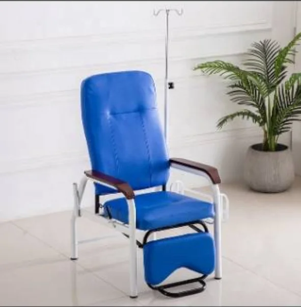  WCM-F-E010 Factory Price Infusion Chair Hospital Use Patient Transfusion Iron Steel Pu Blood Donation with IV Pole цены по прейскуранту завода-изготовителя кресло для проведения инфузий пользы больницы пациента переливания