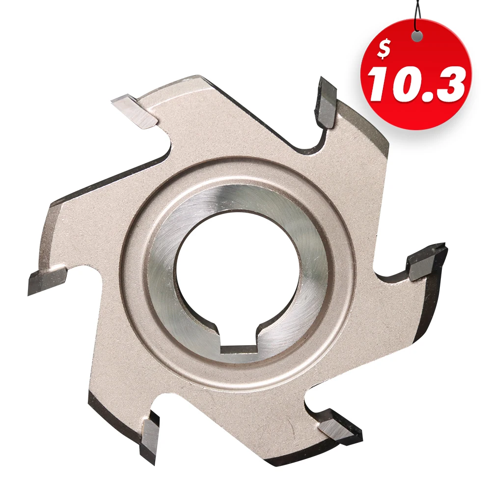 Factory Wholesale Six Teeth 69x16x13 R2 TCT Edge Banding Fine Trimming Cutter for Woodworking Edge Bander