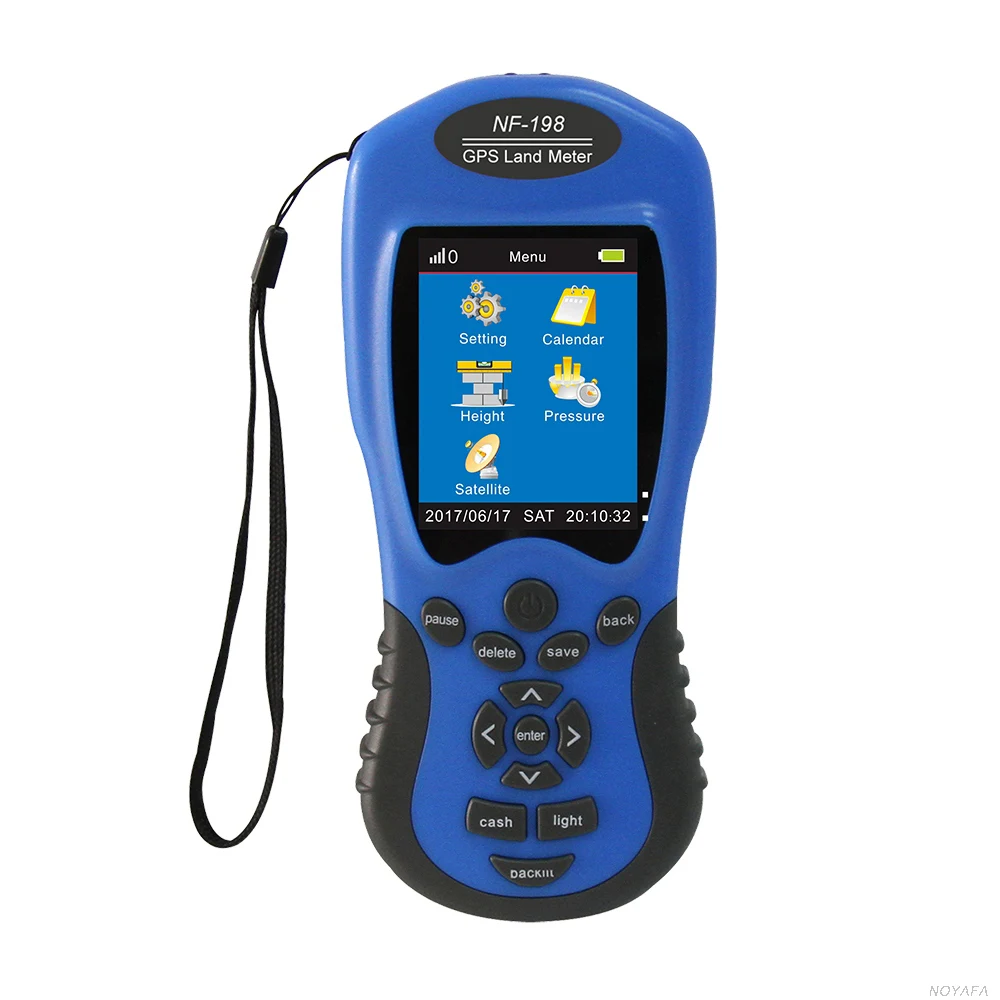 Eats device GPS land meter can display cost measurements, figure track and automatically calculate price (NF-198)