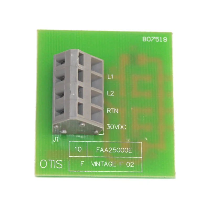 Elevator escalator spare parts elevator car anti-interference serial absorption terminal board FBA610B1 FAA25000E1 FAA25000E2
