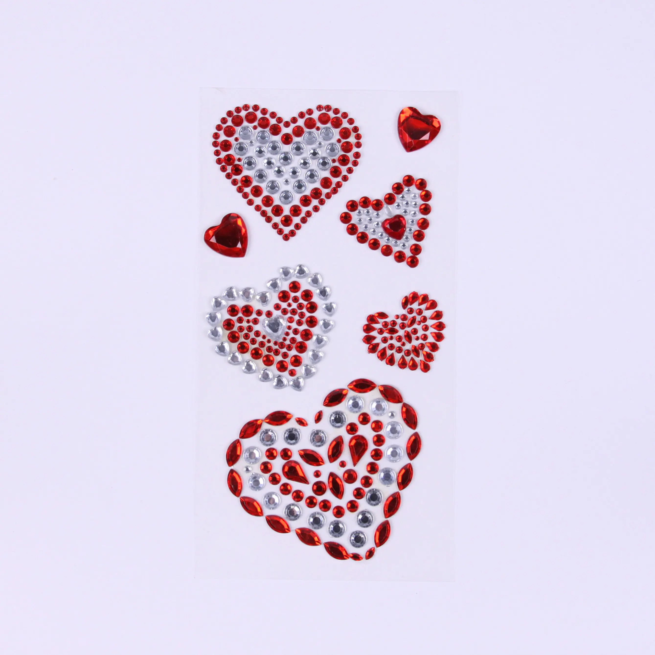 DIY Acrylic Stickers Girl Pearl Gem Diamond Patch Stage Drill for Stage Backdrop for Promotional Gifts