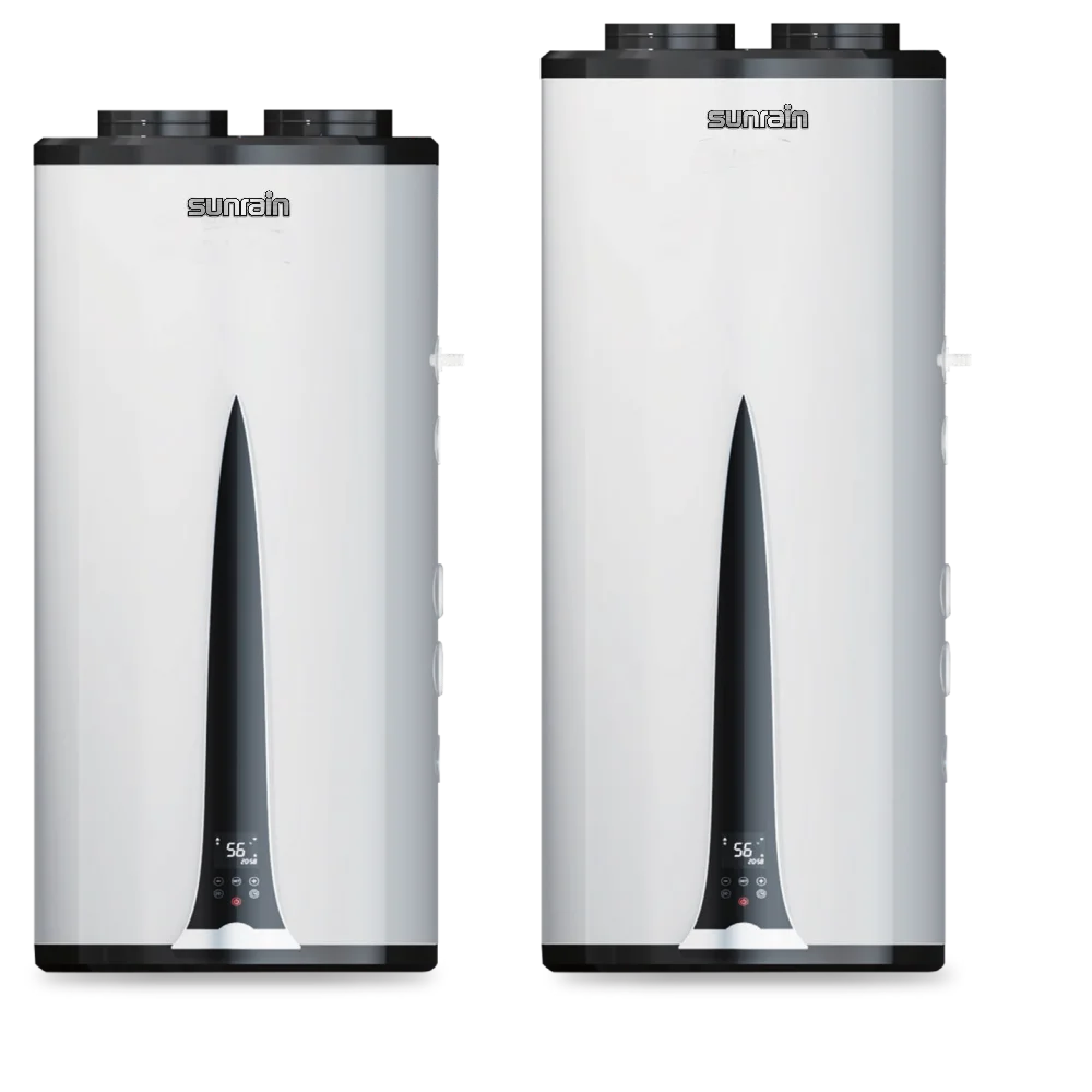 Sunrain 80L 100L WiFi Control  R290 75 Degree Celsius High Temperature Air to Water Household Heat Pump Water Heaters