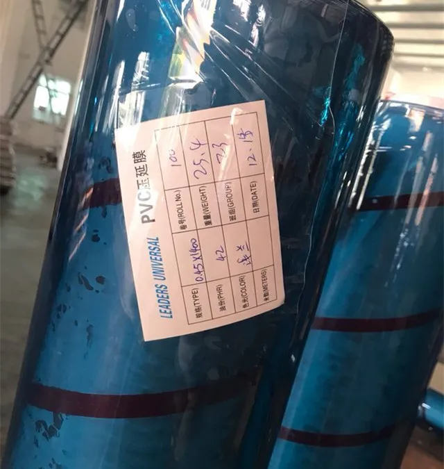 soft hardness super clear pvc film roll for bag and table cloth