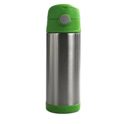 Manufacturer 304 Stainless Steel water bottle thermal jugs Double Wall Portable PS colorful lid Vacuum Flasks Water Bottle