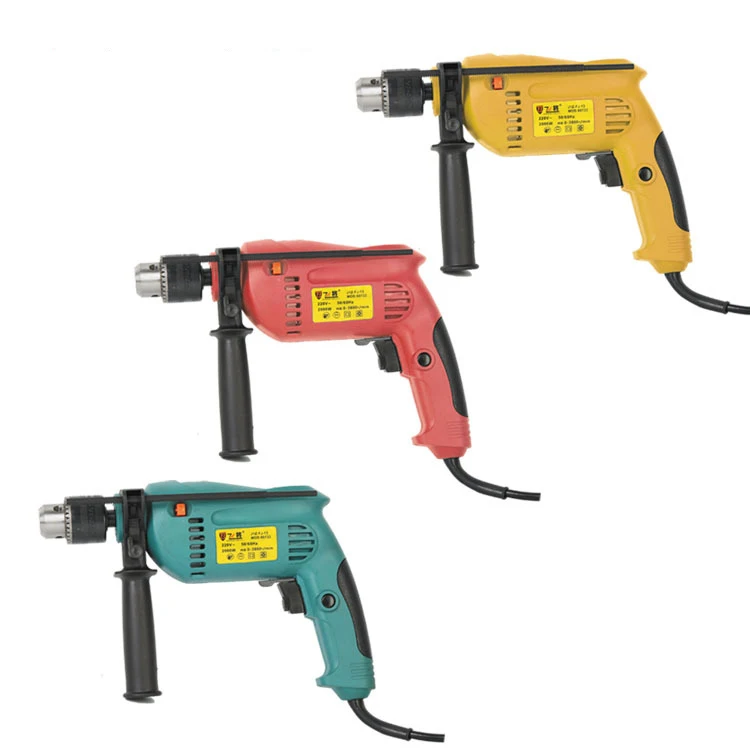 32pcs Power Tools Set Multi function Adjustable Speed Electric Hand Drill 13mm Electric Impact Hammer Drill Pistol Drill Kit