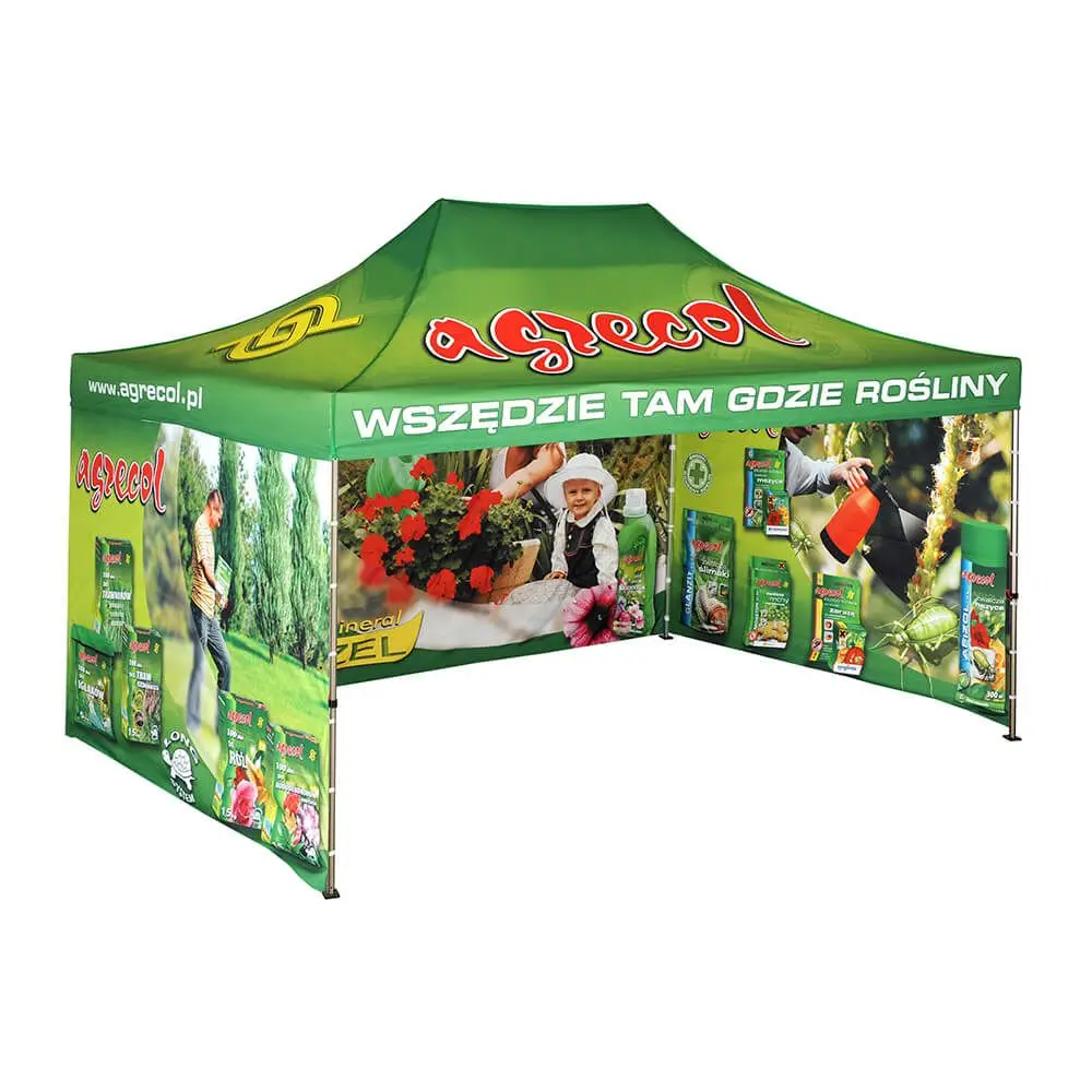 Customized 3x3m Waterproof Fabric custom pop up tent 10x10 canopy tent gazebo tent for events