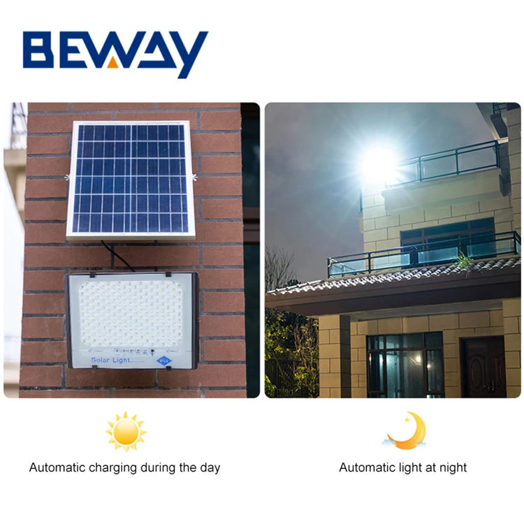 Poly solar panel outdoor waterproof IP66 25w 40w 60w 100w 200w led flood light