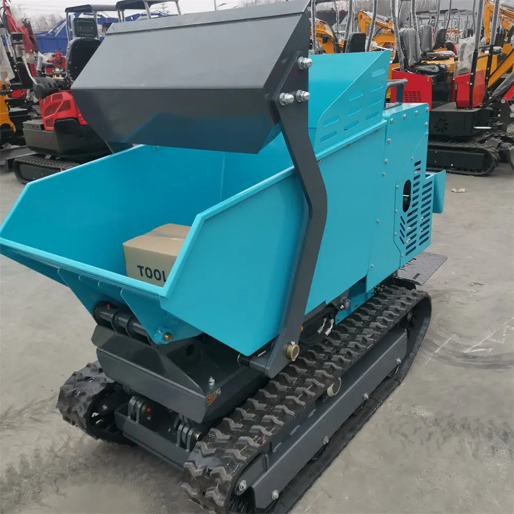 Free Shipping!! Farm Garden Mini Loader Self Loading Site Dumper Concrete Buggy for Sale