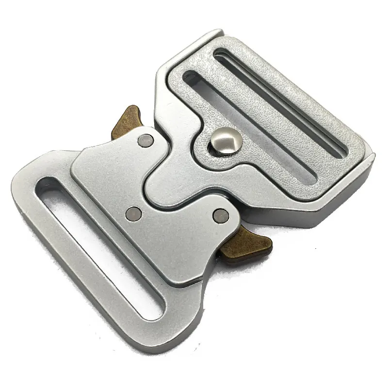 2020 Hot Sales Harness Sanco Matte Nickel 46Mm 45Mm Internal Quick Release Tactical Buckle Belt 45