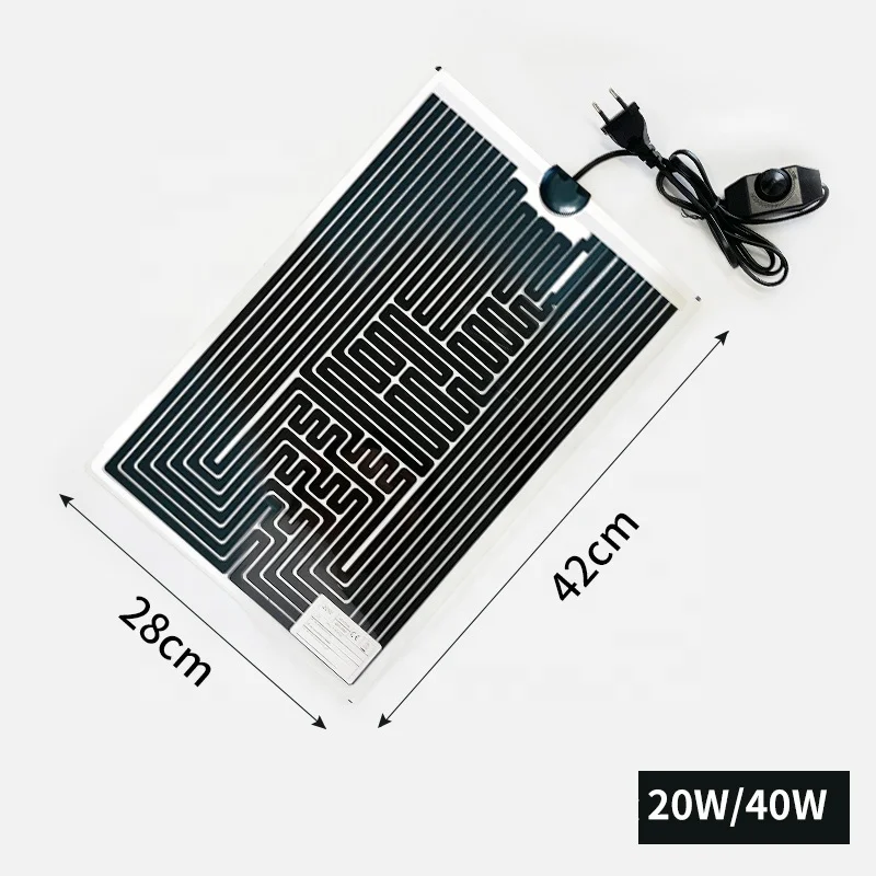 Australian Plug 230v Terrarium heat cushion heat mat for reptiles tortoise snakes lizard gecko spider turtle 5w 7w 14w 20w