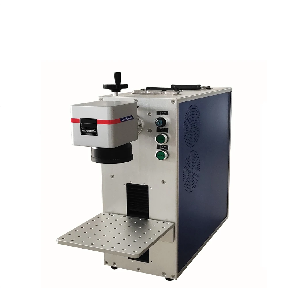 20W 30W 50W  deep engraving mopa color ipg metal steel 3d fiber laser marking machine price