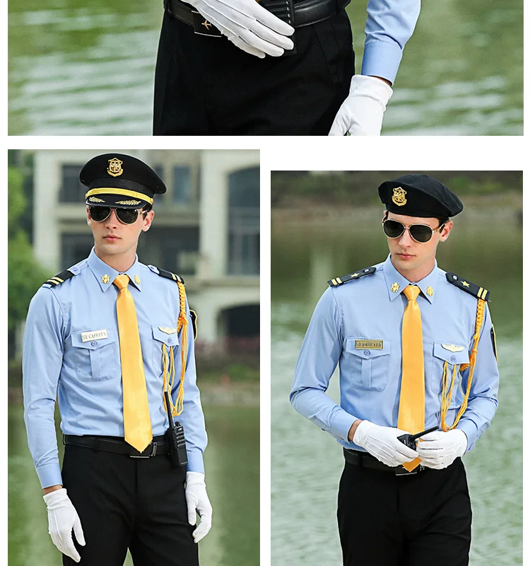 Security Company Hotel Officer Security Guard Uniforms Workwear Design
