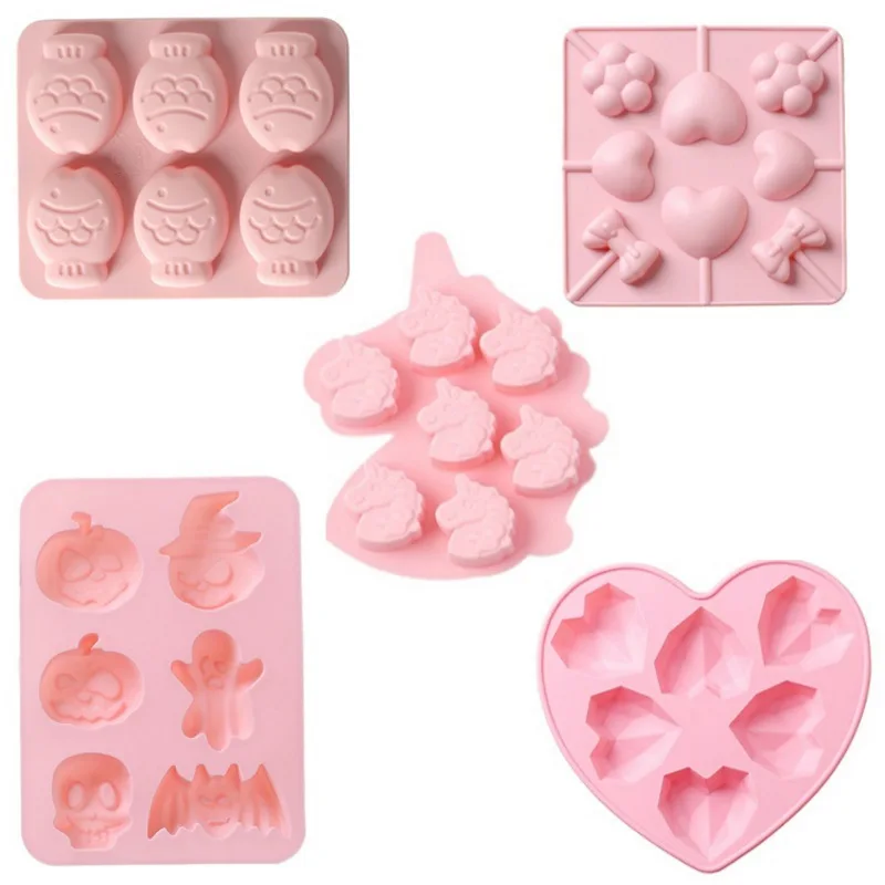 Free Reusable Silicone Baking Pan Silicone Mini Fluted Cake Molds For Jello, Brownie, Donut, Ice Cream