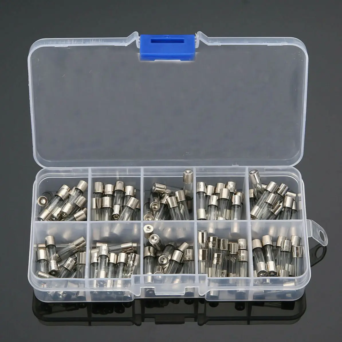 New PENPOS 5*20Mm Quick Blow Glass  Fuse Assorted Kit Fast Blow  Fuses