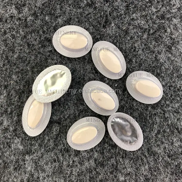 pharma automatic thermoforming making sealing double roll aluminum foil contenar tablet strip pack blister packing machine price