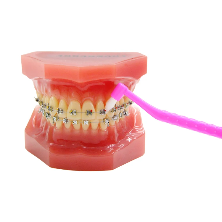 TC009-7 ZOGEAR Oral Care Interspace toothBrush, dental orthodontic toothbrush,dental cleaning toothbrush