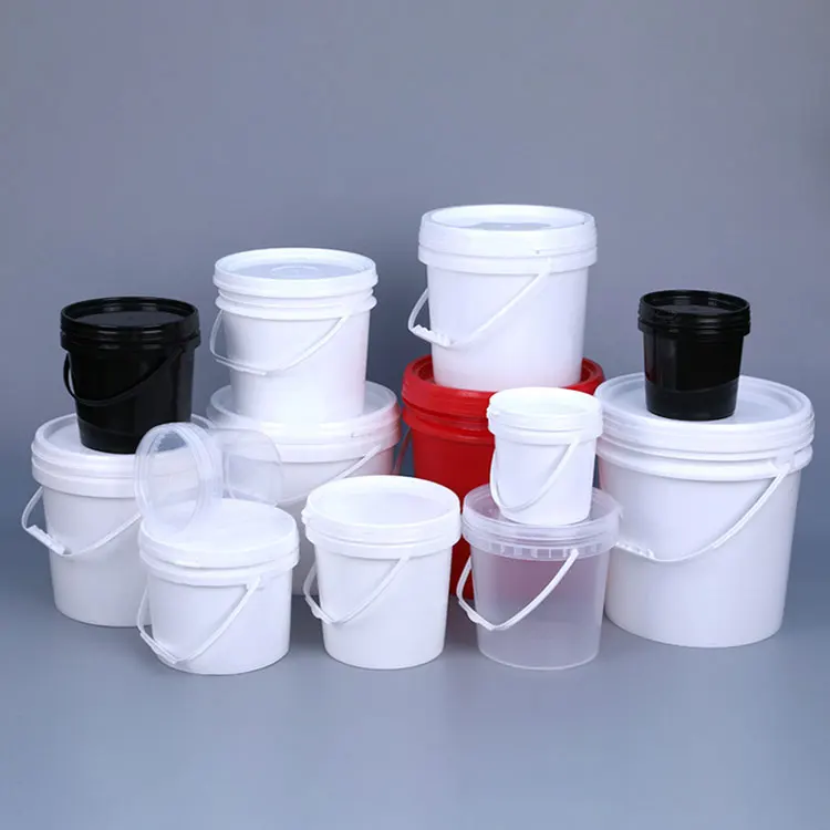  20L 25L Food Grade 5 Gallon 7 Plastic Buckets With Handle Paint
