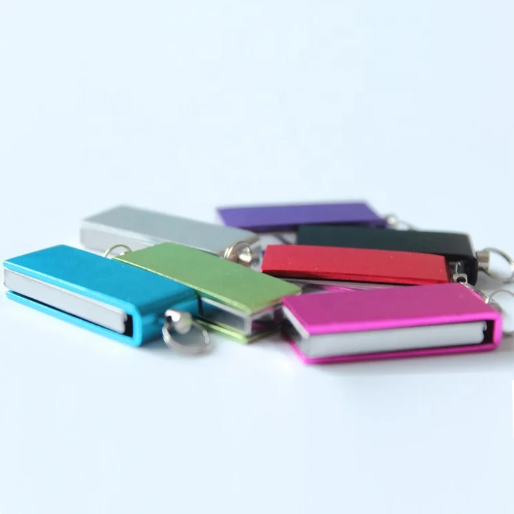 Профессиональное производство самый дешевый алюминиевый мини поворотный usb флеш-накопитель карта памяти 8 ГБ 16 32 64 Гб 128