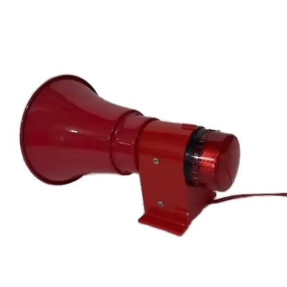 High Decibel Fire Alarm Horn Factory-Built Burglar and Fire Siren in Red DC12V or 24V