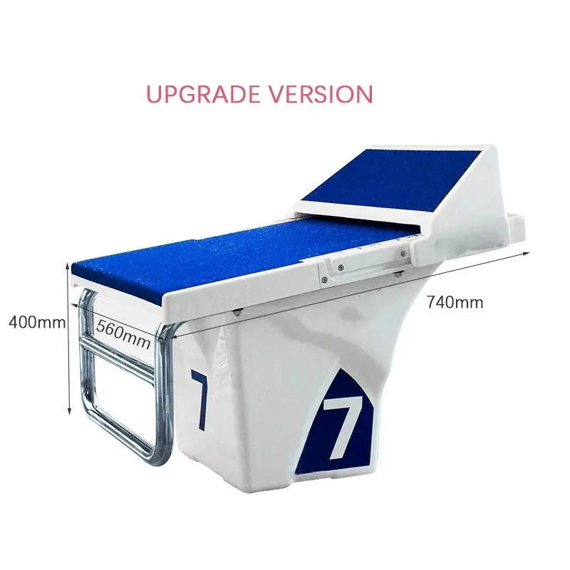 Pool Diving Equipment Board, Non Slip Racing Track Jumping Platform Starting Block/