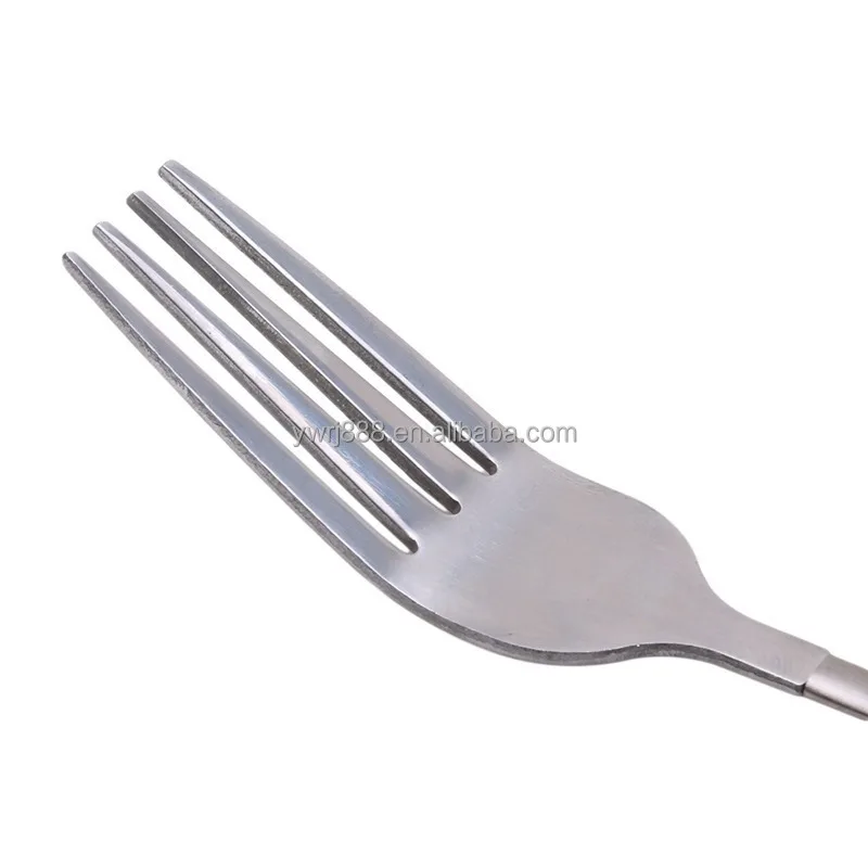 Silver Stainless Telescopic Extendable Fork Dinner Fruit Dessert Long Cutlery Forks BBQ Meat Fork Kitchen Dinnerware Tableware