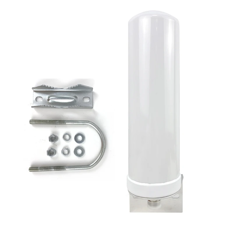 High Gain GSM 2G 3G 4G LTE Cellular MIMO External Wide Band Omni Antenna Fixed Wall Pole Mount Outdoor OmniDirectional Antenna