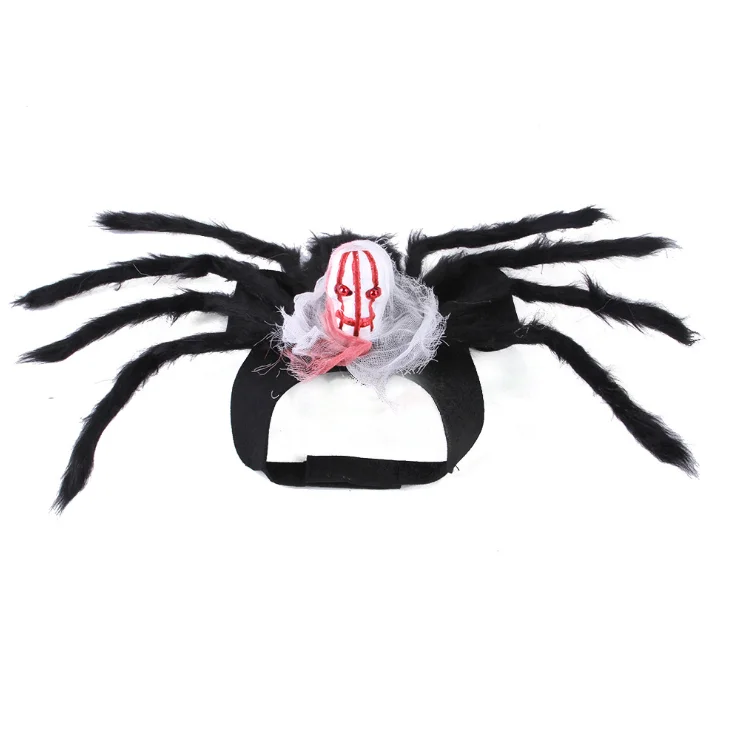 Wholesale Accesories Supplies New Invention Chest Set Back Spider Skull Clothes Clothing Halloween Costume Pet