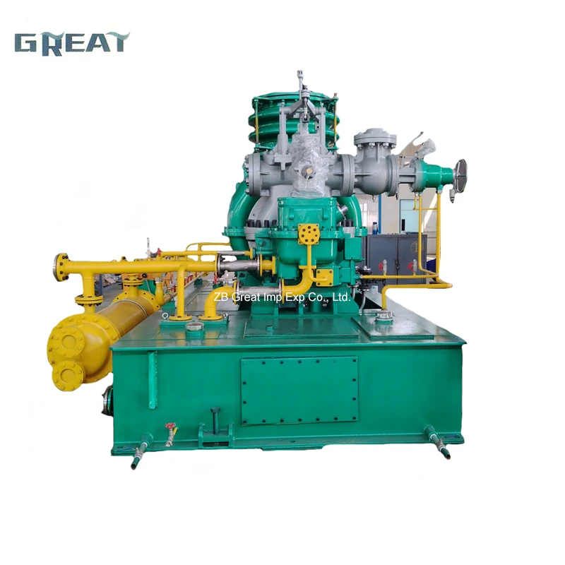 500kw/1mw/2mw/3mw geothermal power plant back pressure/condensing steam turbine in power plants