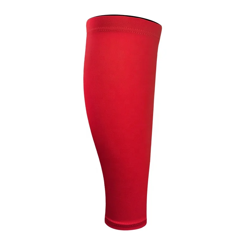 
High Quality Football Neoprene Waterproof Compression Calf Shin Guard Sleeve 