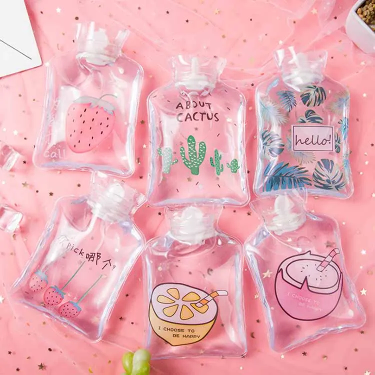  High Quality 6 Colors Portable Cartoon Cute Warm Hot Water