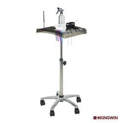 Durable Black Salon Service Tray